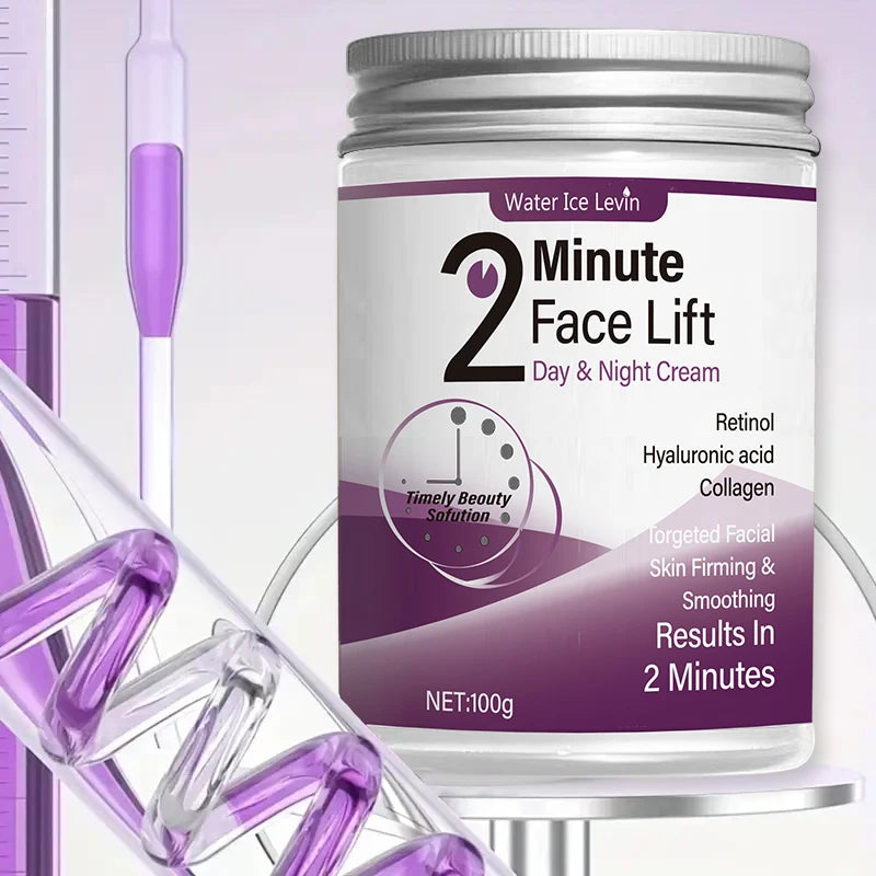2 Minutes Facial Lifting Cream with Retinol, Hyaluronic Acid & Collagen