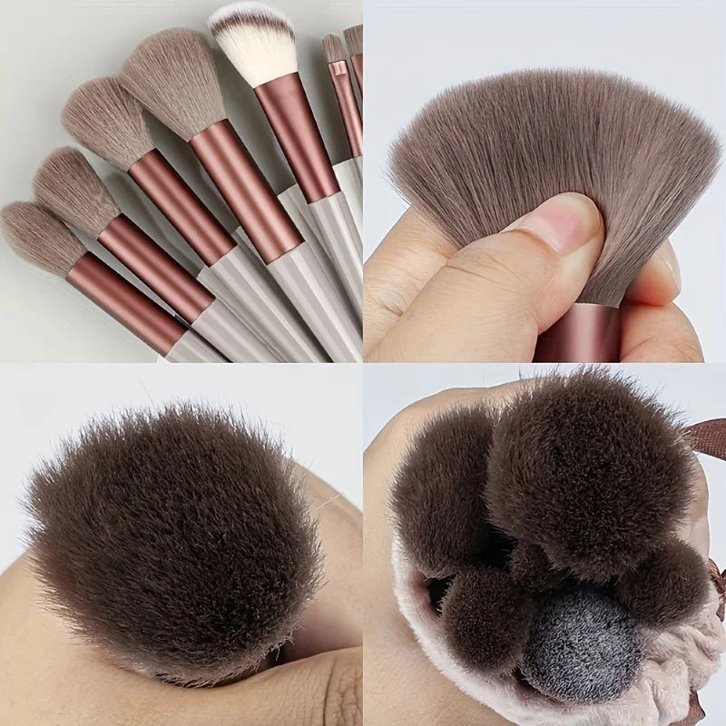 8-29Pcs Professional Makeup Brush Kit – Soft Eyeshadow & Foundation Brushes