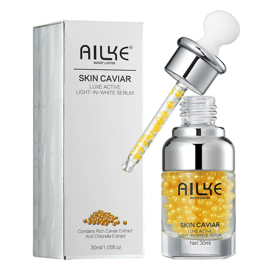 AILKE Caviar Essence: Whitening, Wrinkle Reduction & Hyaluronate Serum