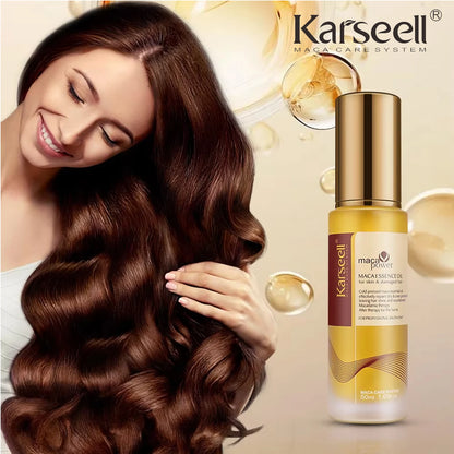Karseell Moroccan Argan Oil 50ml – Cold Pressed Healing Hair Serum for Dry & Damaged Hair