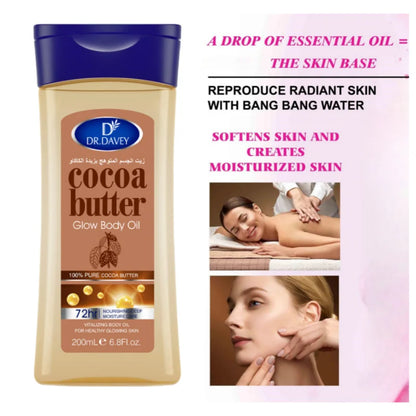 Cocoa Butter Body Oil – Nourishing & Glowing Skin Care