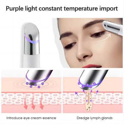 5 in 1 Eye Beauty Device – LED Red Light Therapy Massager Wand