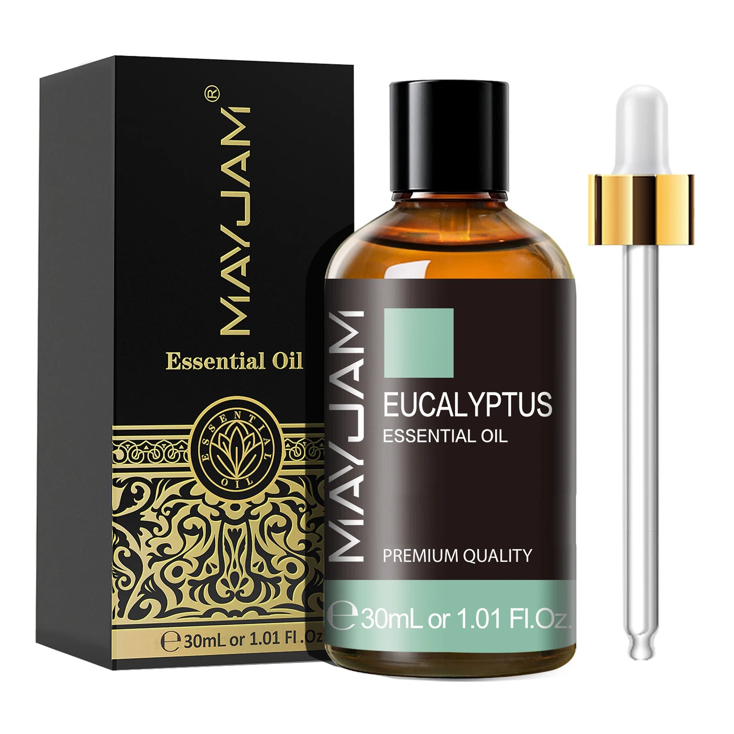 MAYJAM Essential Oils Set – Citronella, Jasmine, Eucalyptus, Sweet Orange & More