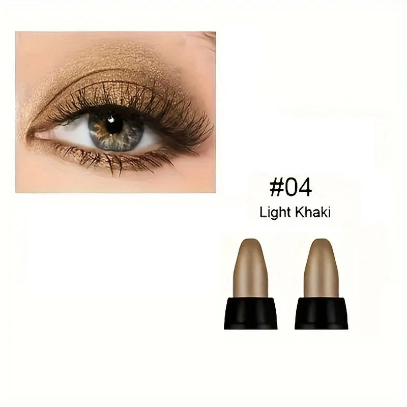 16-Color Pearlescent Eyeliner – Glitter Waterproof Long-Lasting Eye Makeup