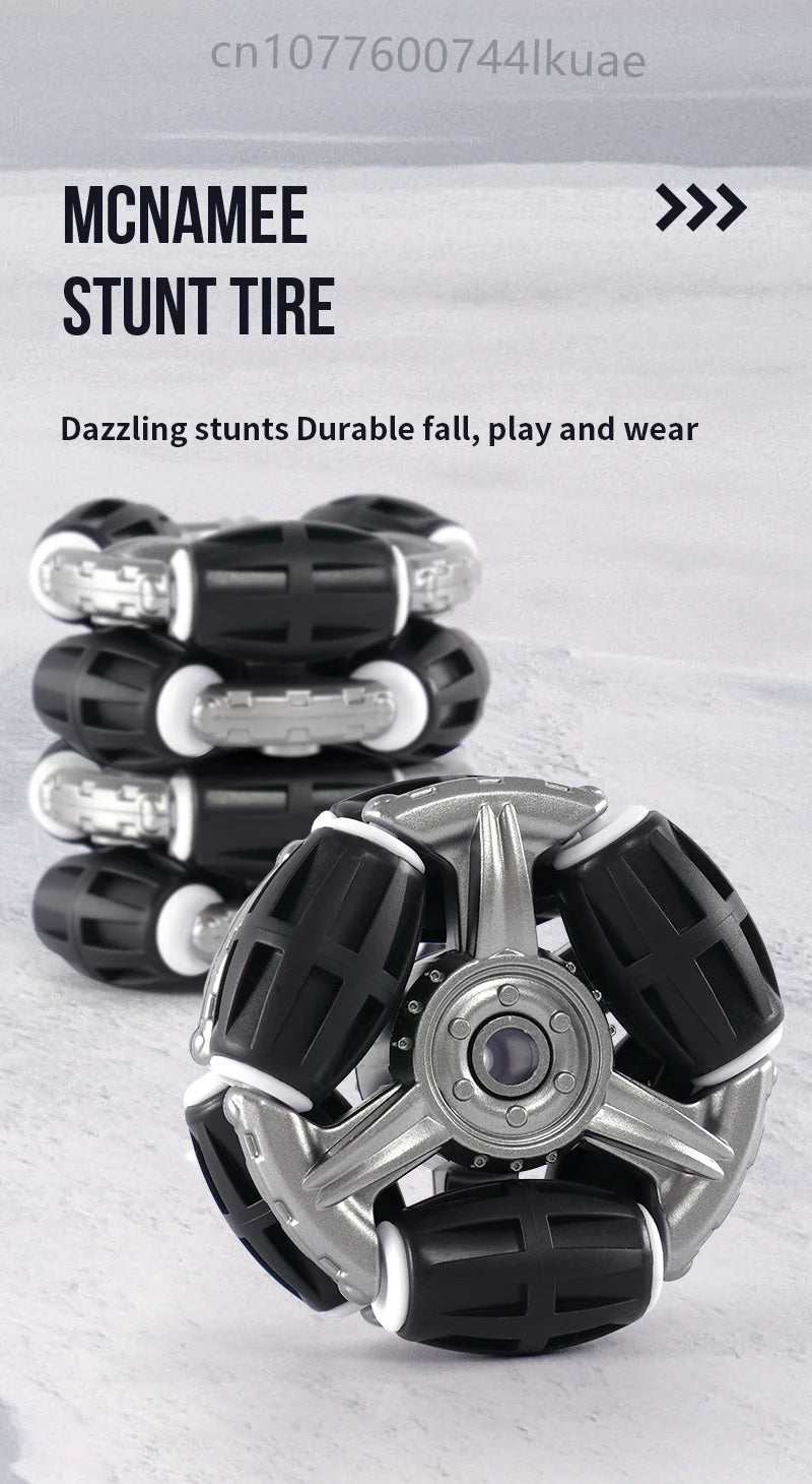 Smart RC Robot Dog Toy – Electric Stunt Pet with 8-Wheel Drift