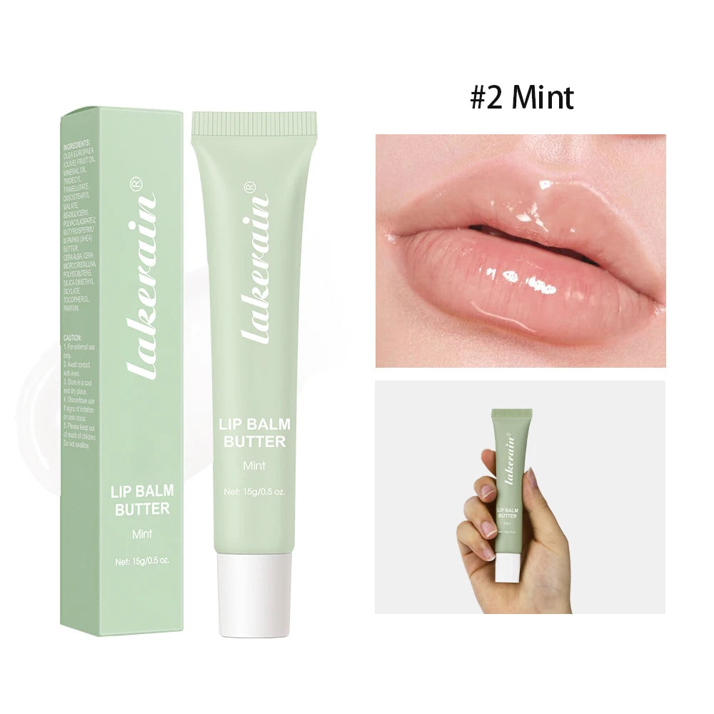 Summer Lip Balm & Moisturizing Lip Gloss – Transparent Lip Oil with Vanilla, Mint & Iced Coffee Scents