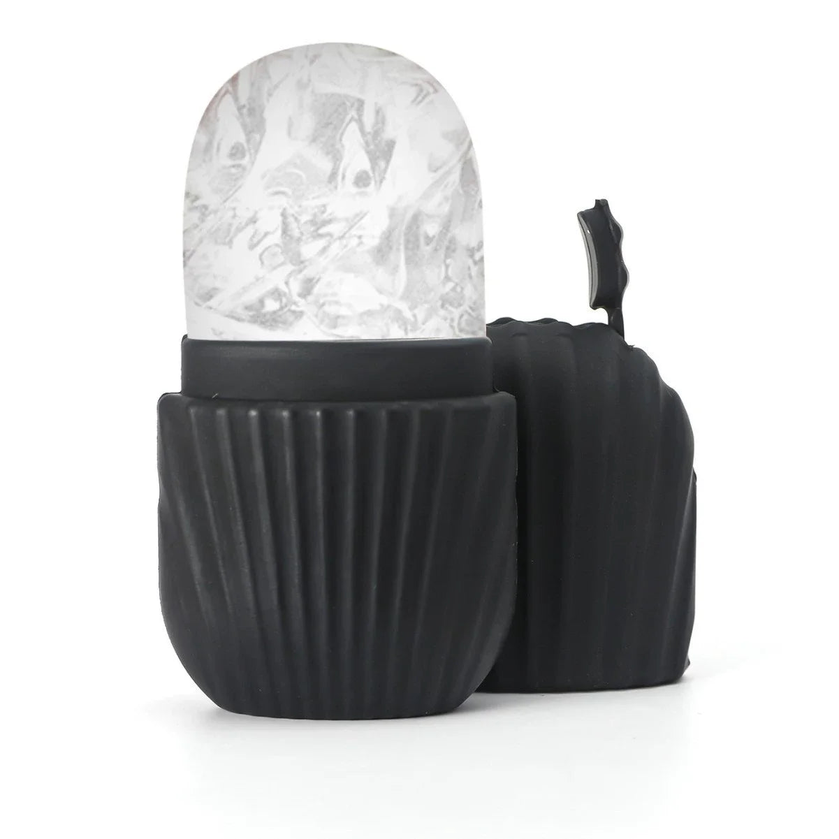 1/3PCS Ice Face Roller & Stainless Steel Gua Sha Board Set