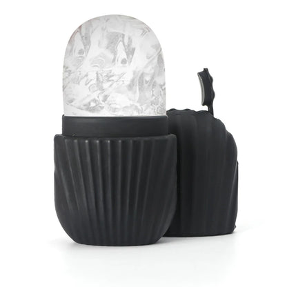 1/3PCS Ice Face Roller & Stainless Steel Gua Sha Board Set