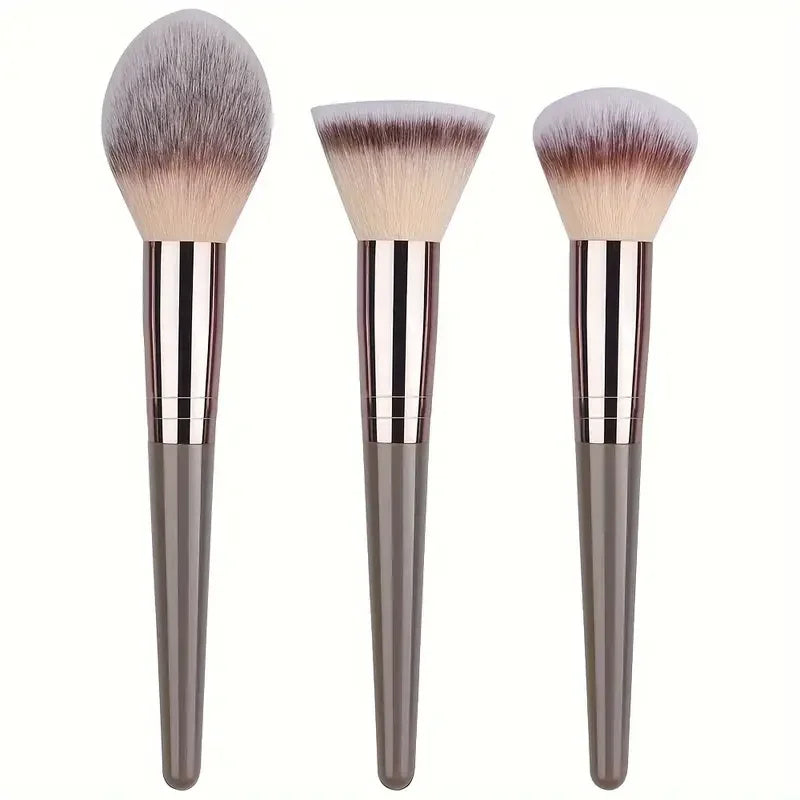 3-20PCS Makeup Brush Set – Eyeshadow, Foundation & Blush with Storage Box