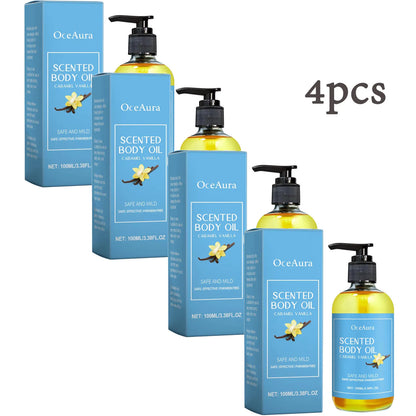 Vanilla Body Massage Oil – Relax & Nourish