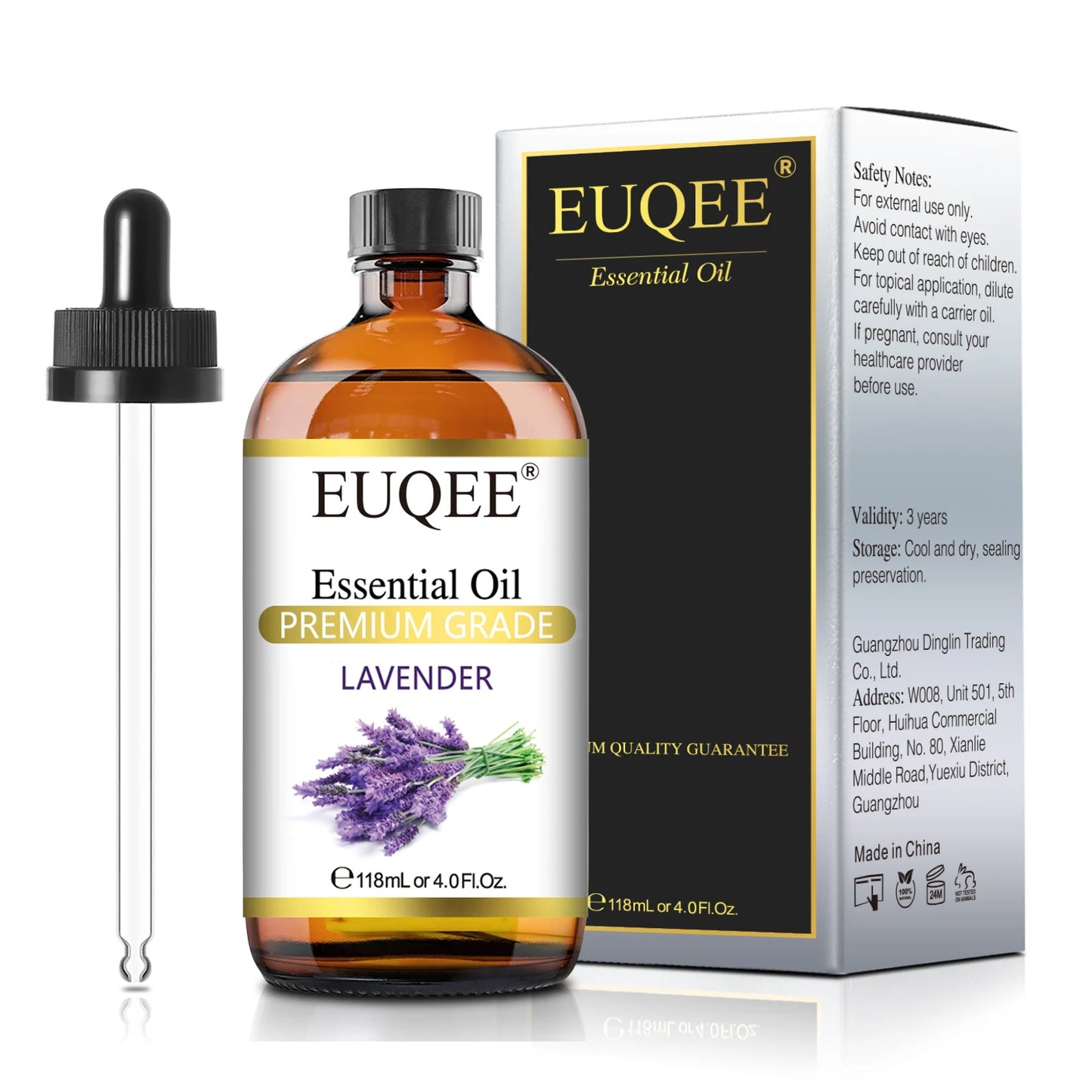 EUQEE 4oz Essential Oil – Aromatherapy, Diffuser & Candle Making