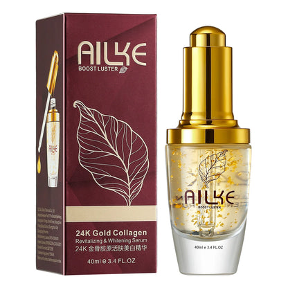 AILKE Collagen Whitening Face Set Hyaluronic Acid Even Tone&Dark Spots