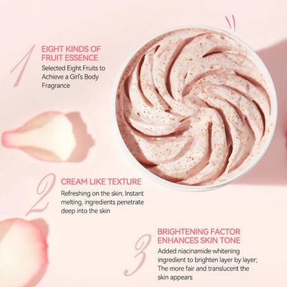 Niacinamide Exfoliating Body Scrub – Brightening & Moisturizing