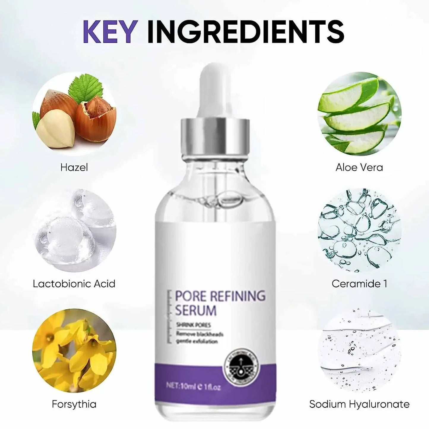 Pore Shrinking Serum – Facial Essence for Tightening & Smooth Skin