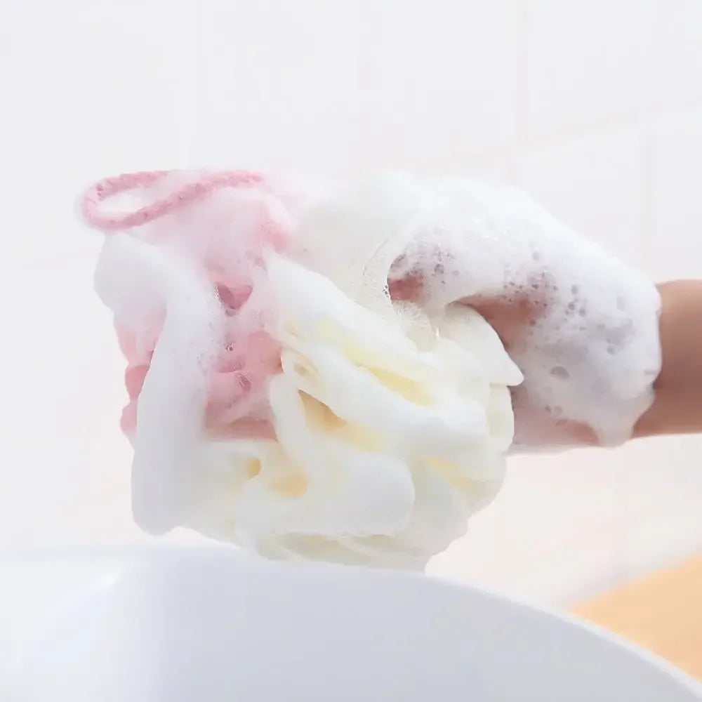 Shower Mesh Sponge – Body Scrub & Bath Ball