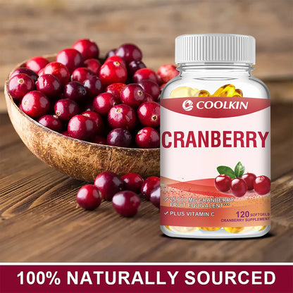Cranberry + Vitamin C – Urinary & Immune Support