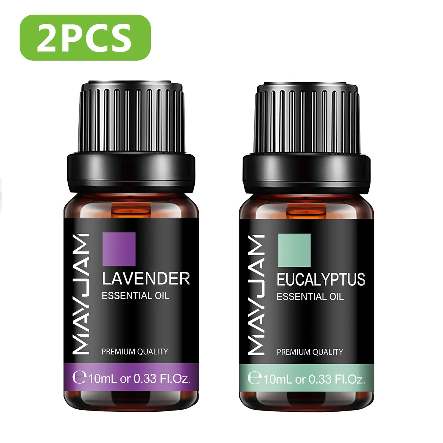 MAYJAM Essential Oils Set – Citronella, Jasmine, Eucalyptus, Sweet Orange & More