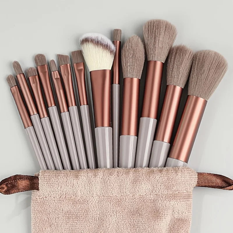 8-29Pcs Professional Makeup Brush Kit – Soft Eyeshadow & Foundation Brushes