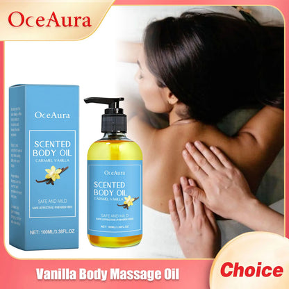 Vanilla Body Massage Oil – Relax & Nourish