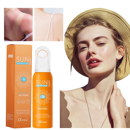 O’cheal Sunscreen Spray SPF50 Moisturizing & Whitening for Face and Body