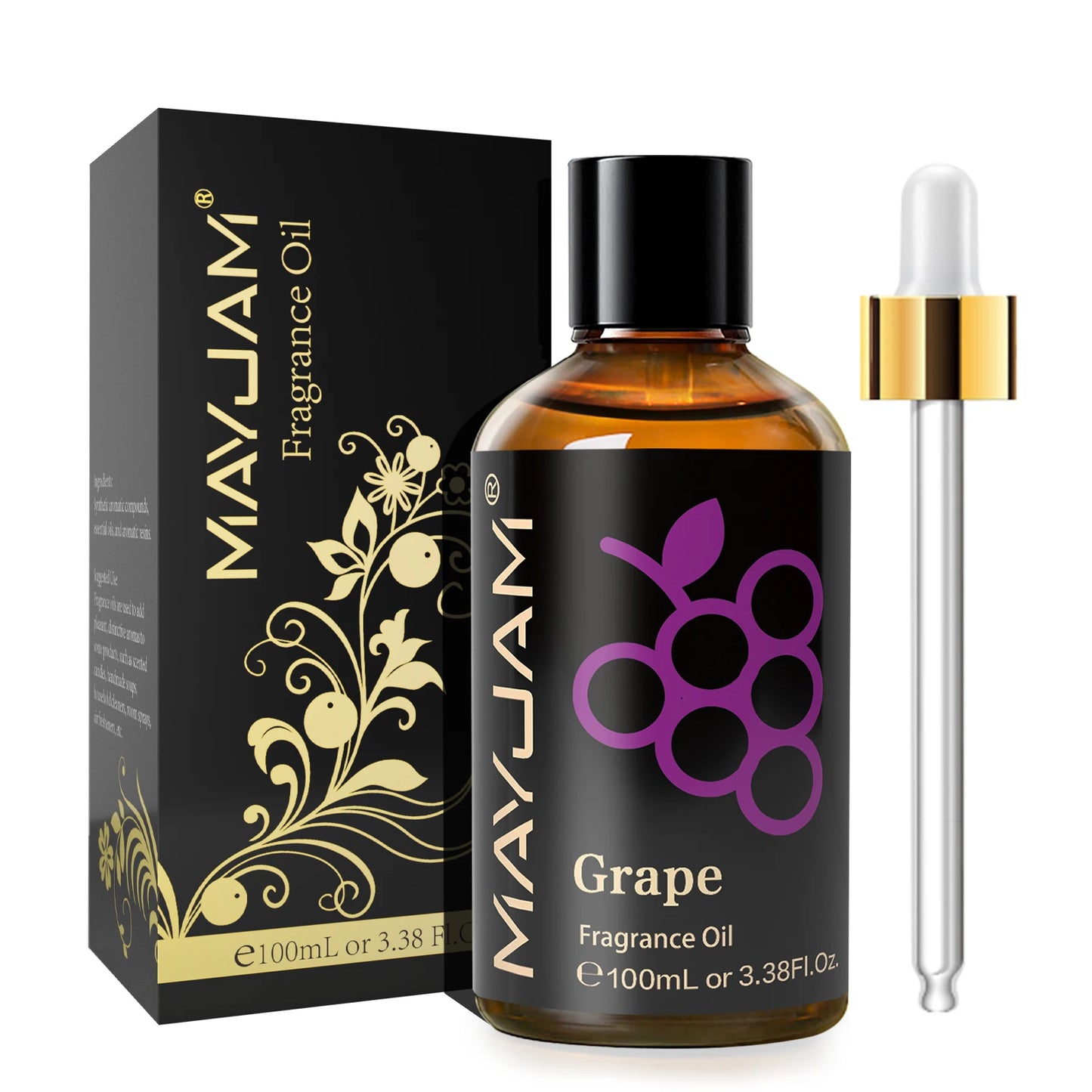 MAYJAM 100ML Fruit Fragrance Oil – Coconut, Strawberry, Watermelon & Blueberry