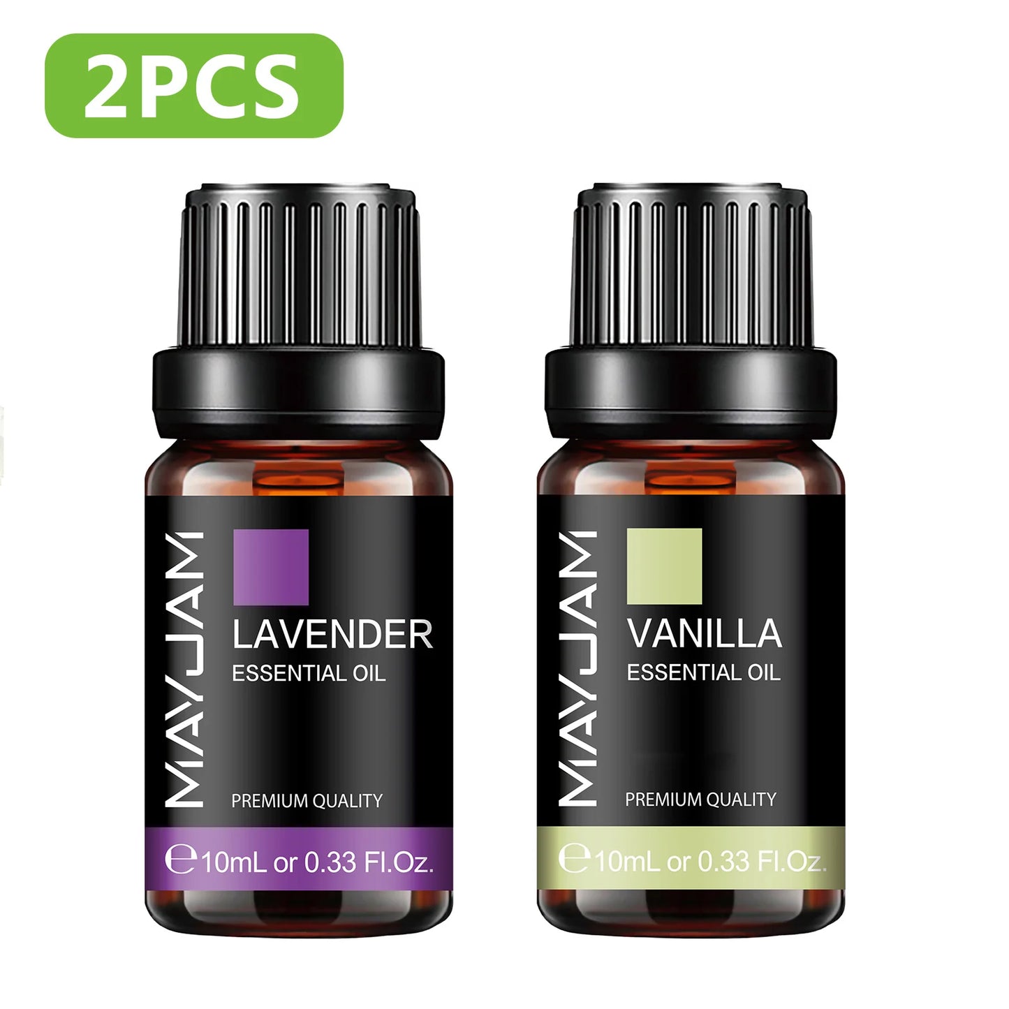 MAYJAM Essential Oils Set – Citronella, Jasmine, Eucalyptus, Sweet Orange & More