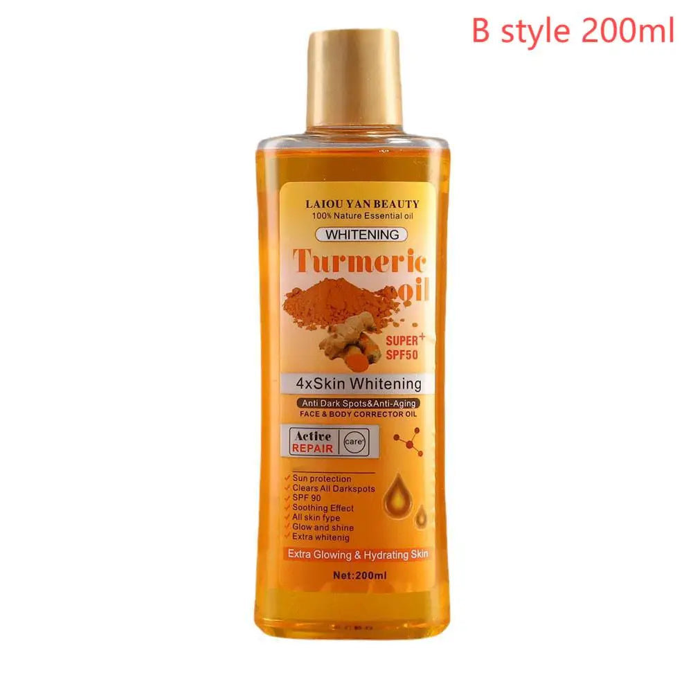 Turmeric Essential Oil – Natural Facial & Body Massage Oil | Brightening, Moisturizing & Aromatherapy Skincare