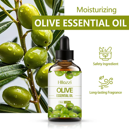 30ml Olive Essential Oil – Skin, Hair, Massage & Aromatherapy