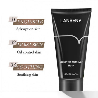 LANBENA Blackhead Remover Mask – Deep Cleansing, Pore Shrinking & Skin Brightening