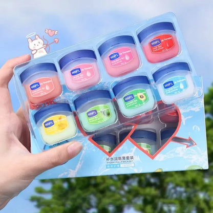 4/6/8pcs Moisturizing Lip Balm Set – Natural Plant Base, Whitening & Nourishing Lip Care