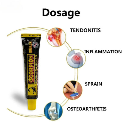 Scorpion Ointment – Muscle & Joint Pain Relief Cream