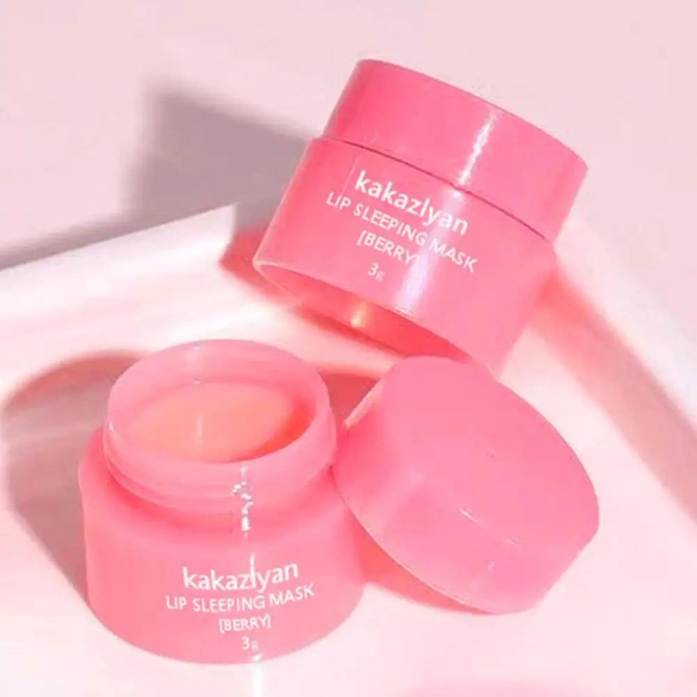 Jelly Lip Balm with Fruity Fragrance – Moisturizing Lip Gloss & Lip Care Mask