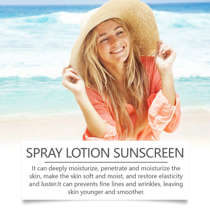 Sunscreen Spray SPF50 Waterproof UV Protection for Face & Body