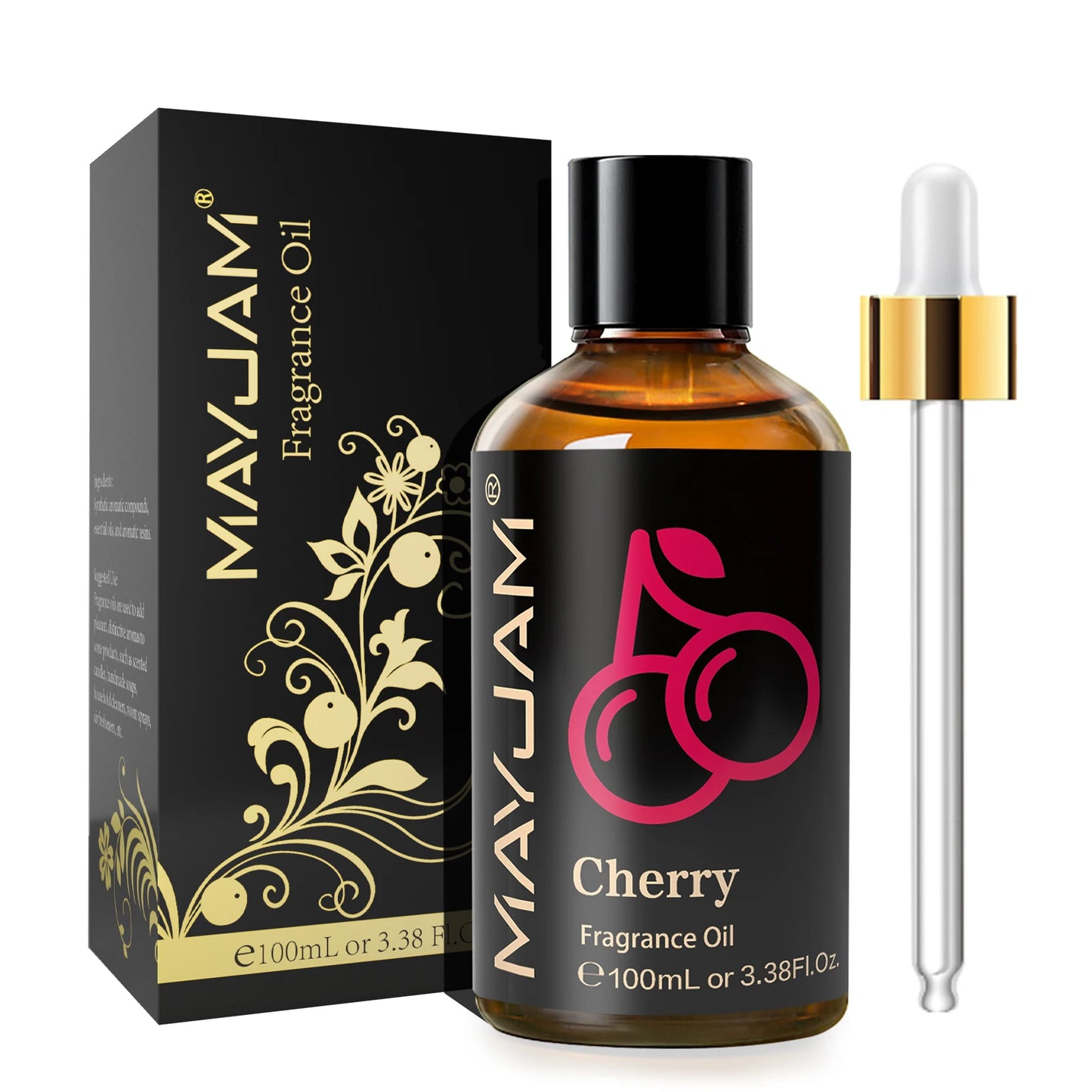 MAYJAM 100ML Fruit Fragrance Oil – Coconut, Strawberry, Watermelon & Blueberry