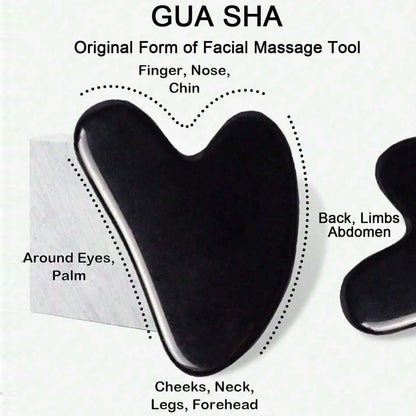 Facial Skincare Ice Roller & Gua Sha Face Tool for Lifting, Contouring & Massage