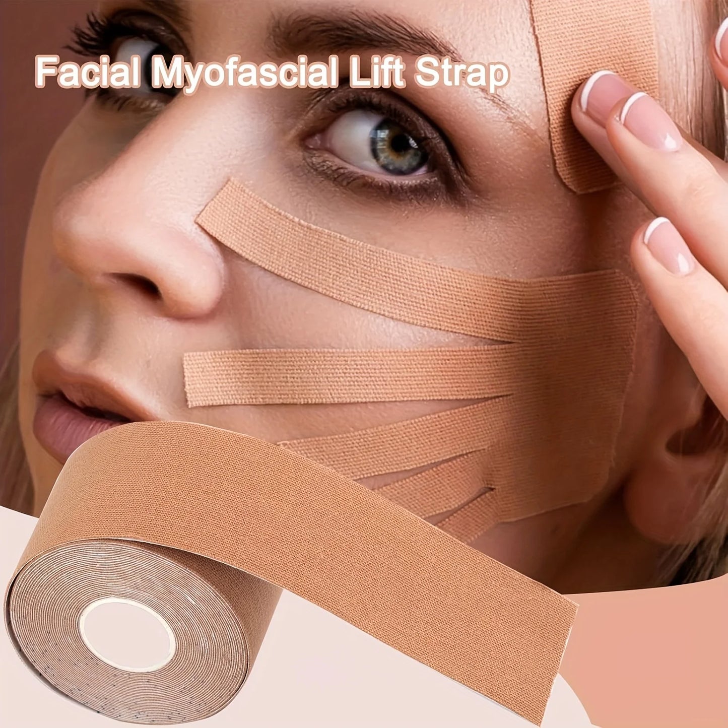 Face & Neck Wrinkle Removal Tape – High Elasticity Skin Smoothing Stickers