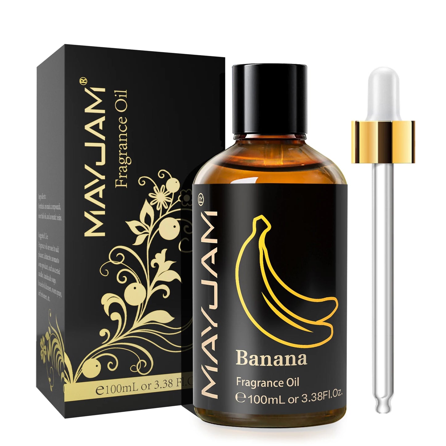 MAYJAM 100ML Fruit Fragrance Oil – Coconut, Strawberry, Watermelon & Blueberry