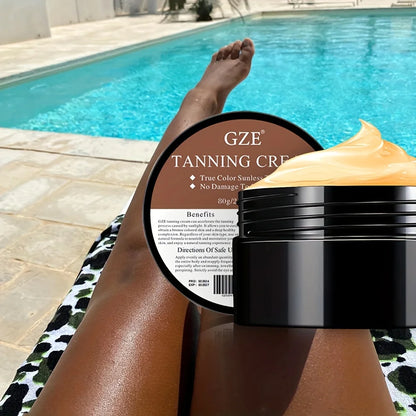 GZE Self Tanning Cream – Natural Sunless Bronzing Lotion