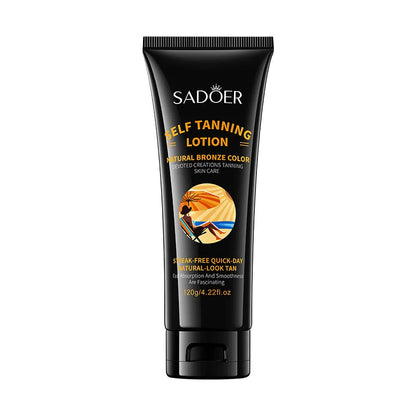 SADOER Self Tanning Lotion for Face & Body – Flawless Sunless Tan