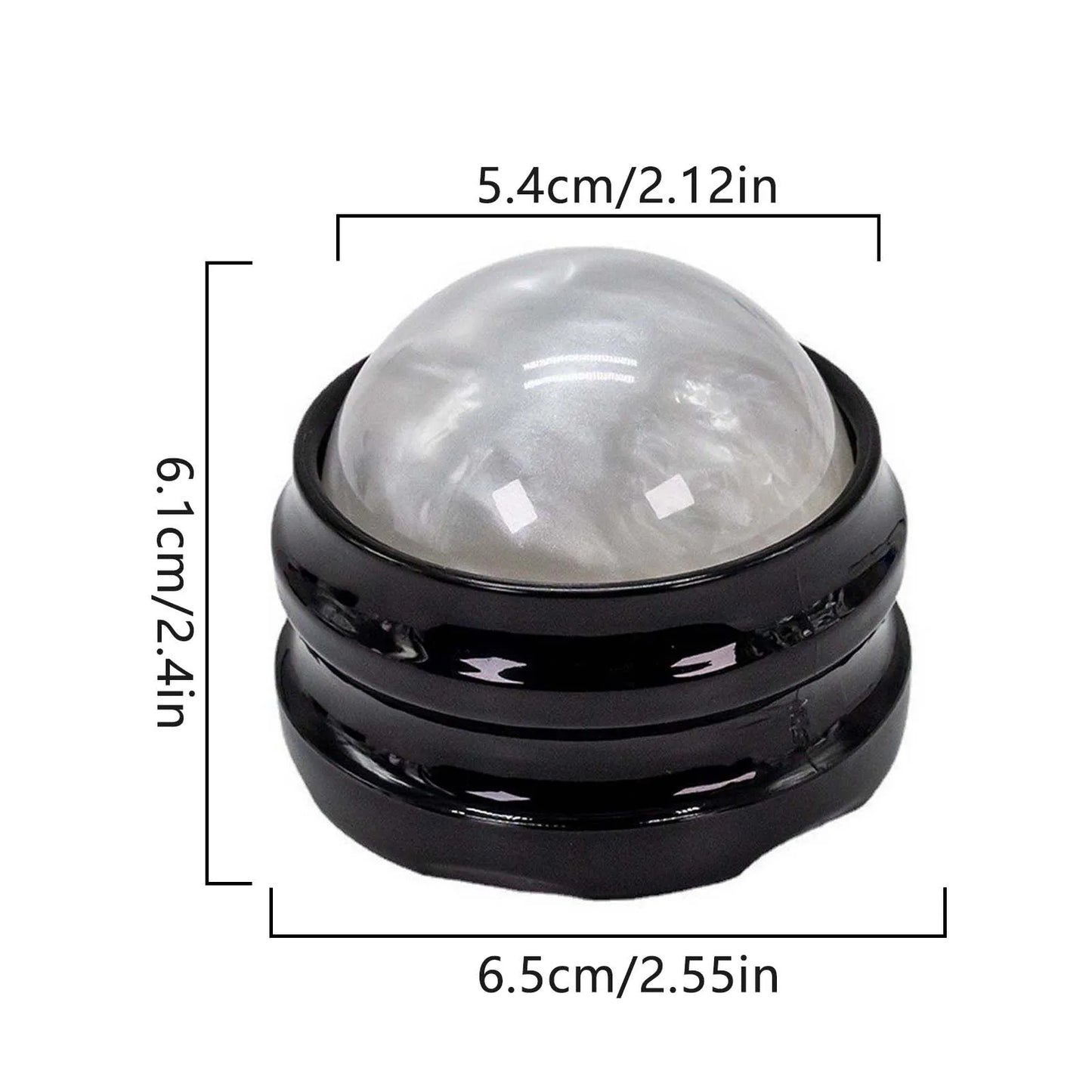 Mini Body Massager Ball – 360° Manual Therapy for Back, Shoulder & Foot