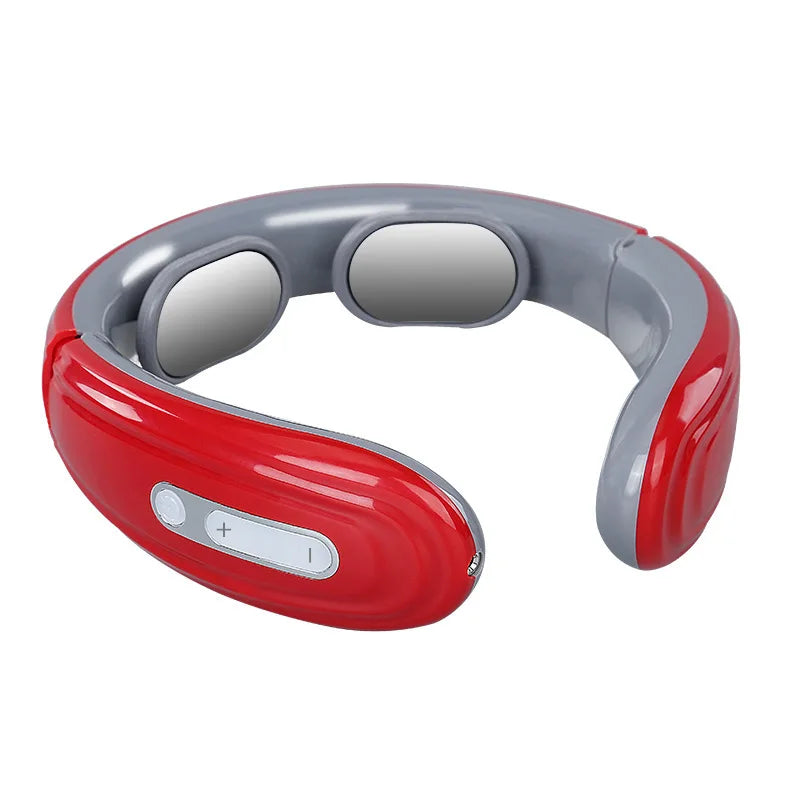 4 Head Kneading TENS with Heating & Magnetic Therapy