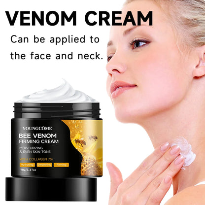 Premium Bee Venom Face & Neck Cream – Collagen Boost & Skin Tightening Moisturizer