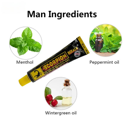 Scorpion Ointment – Muscle & Joint Pain Relief Cream