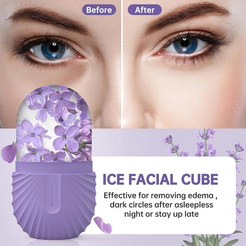 Silicone Ice Cube Mold for Eye Puffiness & Pores