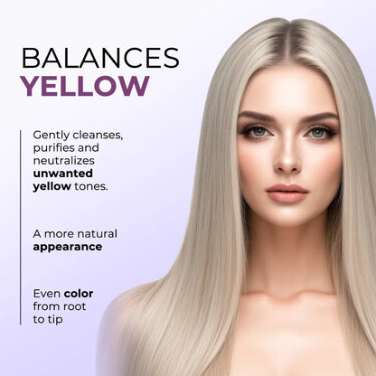 Karseell Purple Hair Mask 500ml – Neutralizes Brass & Yellow Tones for Blonde, Silver & Gray Hair