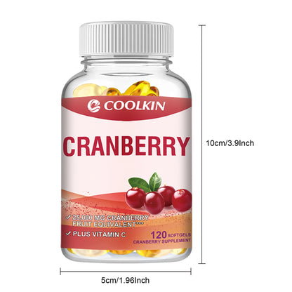 Cranberry + Vitamin C – Urinary & Immune Support