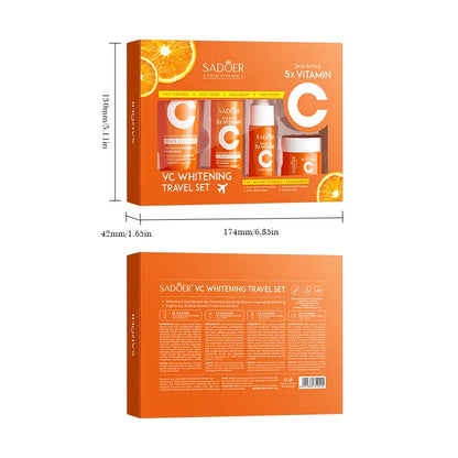 Vitamin C Travel Skincare Set – 5pcs