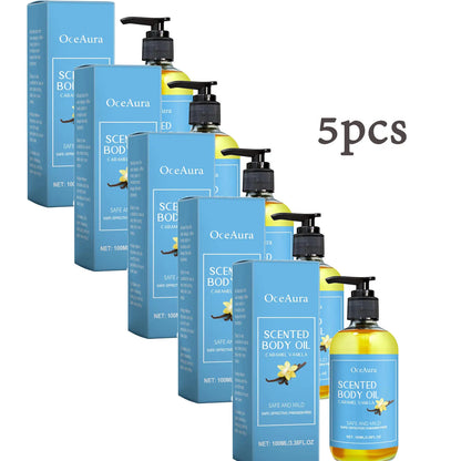 Vanilla Body Massage Oil – Relax & Nourish