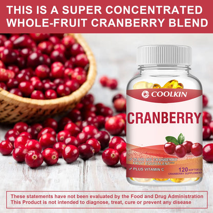 Cranberry + Vitamin C – Urinary & Immune Support