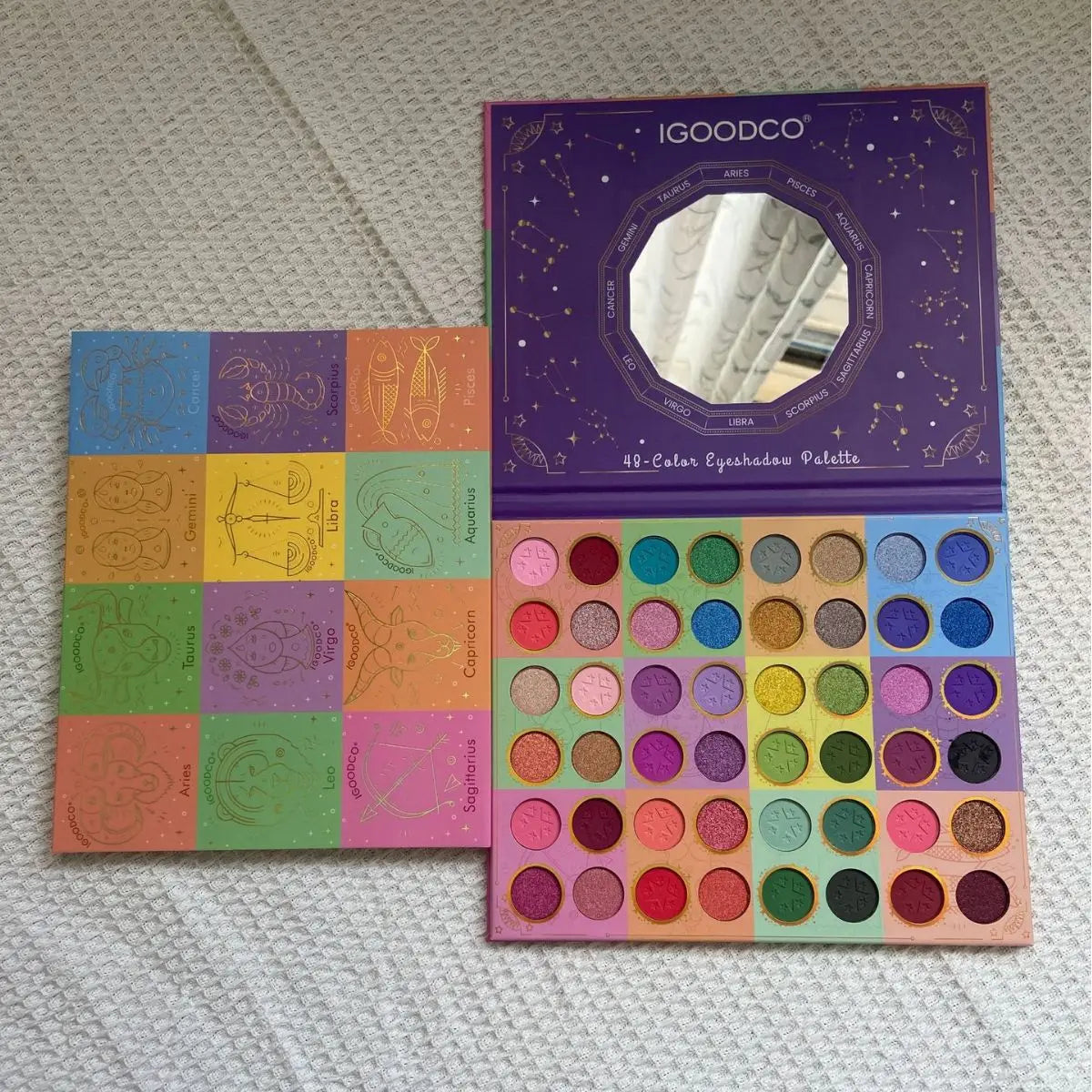 Boutique 96-Color Eyeshadow Palette – Shimmer, Matte & Neon Stage Colors